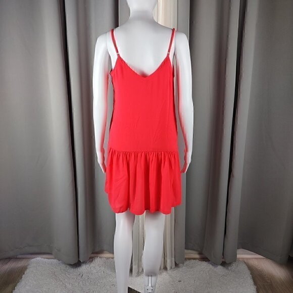 Alya Women's Spaghetti String Coral Sundress Size Small (NWT) - Picture 3 of 12
